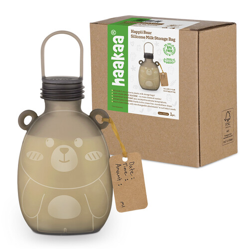 Happii Bear Silicone Milk Storage Bag - 260ml 